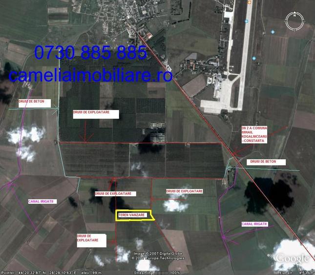 Teren agricol extravilan de 9 mp, în Mihail Kogălniceanu