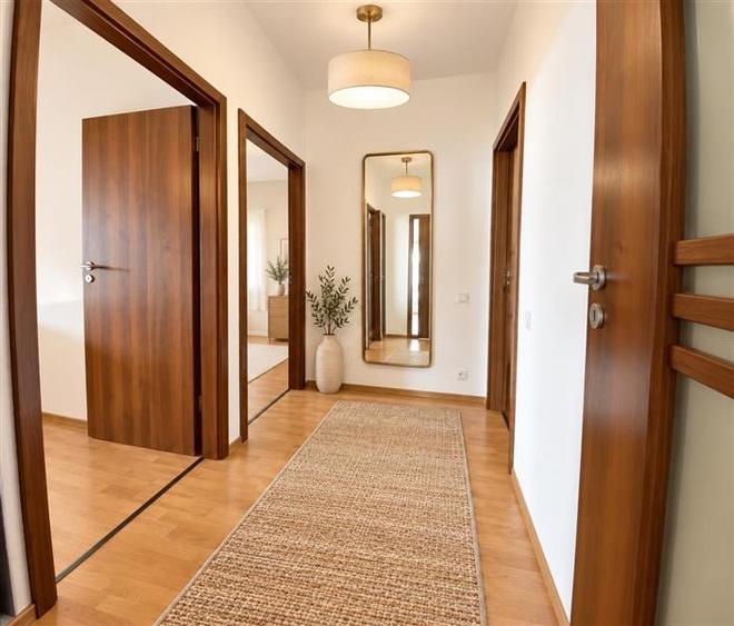 Apartament cu 3 camere semidecomandat, mobilat în Herăstrău