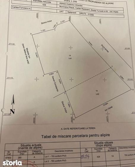 Teren de 429 mp, în Războieni