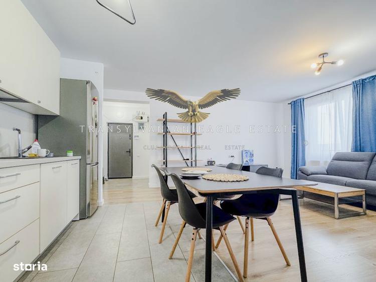 Apartament cu 3 camere semidecomandat, mobilat în Europa