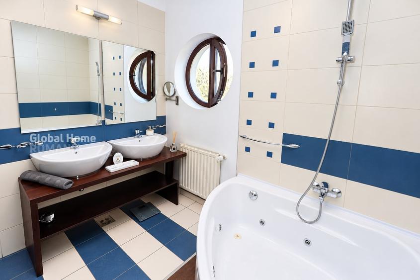 Apartament cu 5 camere decomandat, mobilat în Herăstrău