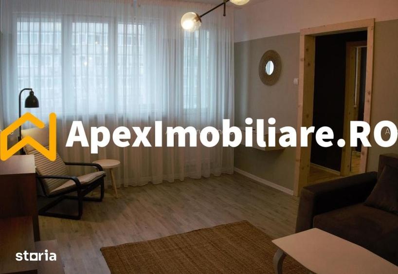 Apartament cu 2 camere semidecomandat, mobilat în 1 Mai