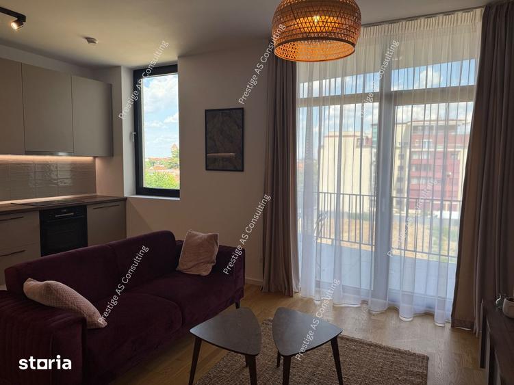 Apartament cu 2 camere, mobilat în Badea Cârțan
