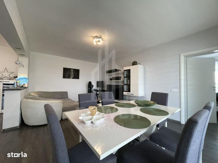 Apartament cu 2 camere semidecomandat în Central