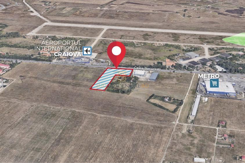 Teren Construcții intravilan de 8200 mp, în Aeroport