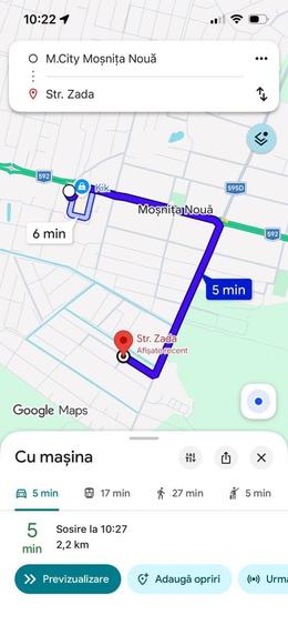 Teren Construcții intravilan de 669 mp, în Moșnița Nouă