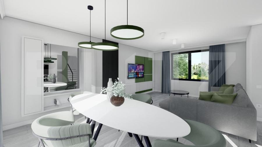 Duplex cu 4 camere cu Canalizare în Calea Voinicenilor