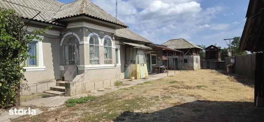 Teren de vanzare 1300mp, acces asfaltat, cu casa batrneasca, leordeni - 10