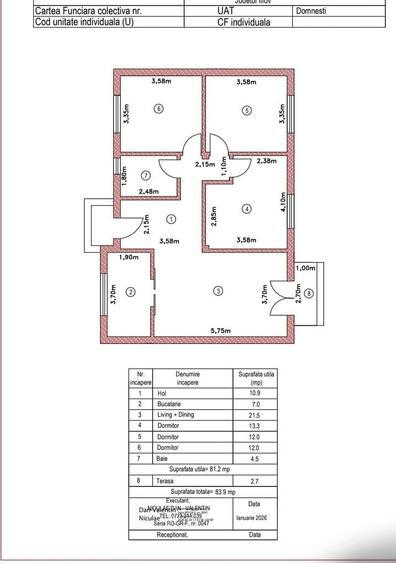 Casa 4 Camere Parter +Pod Teren 400 mp. Domne?ti-ilfov - 8