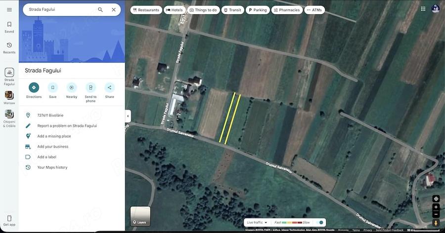 Teren de 13 mp, în Frătăuții Noi