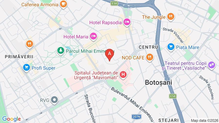 Apartament cu 2 camere semidecomandat în Central