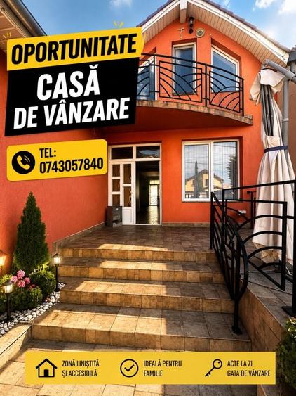 Casă cu 4 camere în Iosia
