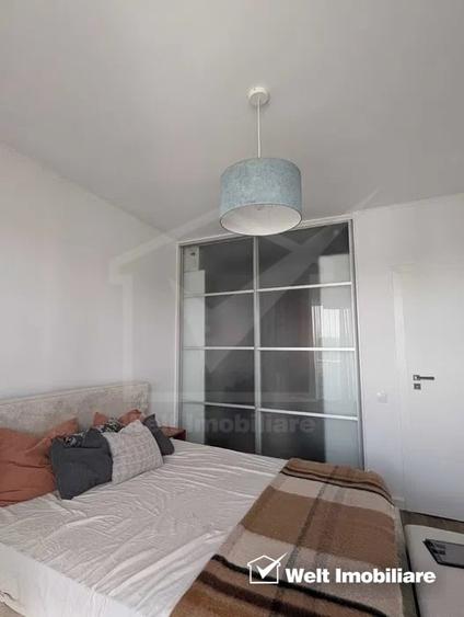 Apartament cu 2 camere semidecomandat, mobilat în Între Lacuri