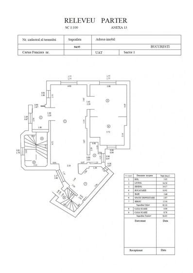 Apartament in Vila interbelica, 6 camere, zona Victoriei - 15
