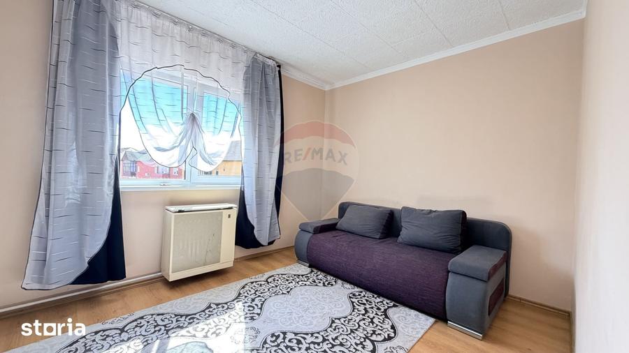Apartament cu 2 camere semidecomandat în Central