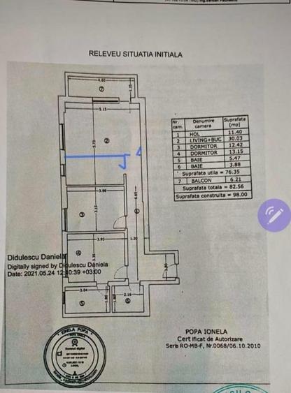 Apartament cu 3 camere decomandat, mobilat în Pipera