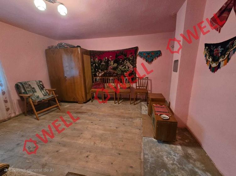 Casă cu 2 camere cu Teren 400 Mp în Sita Buzăului
