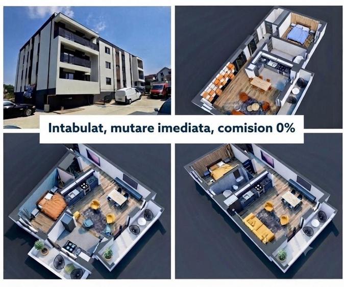 Apartament cu 2 camere decomandat în Bucium