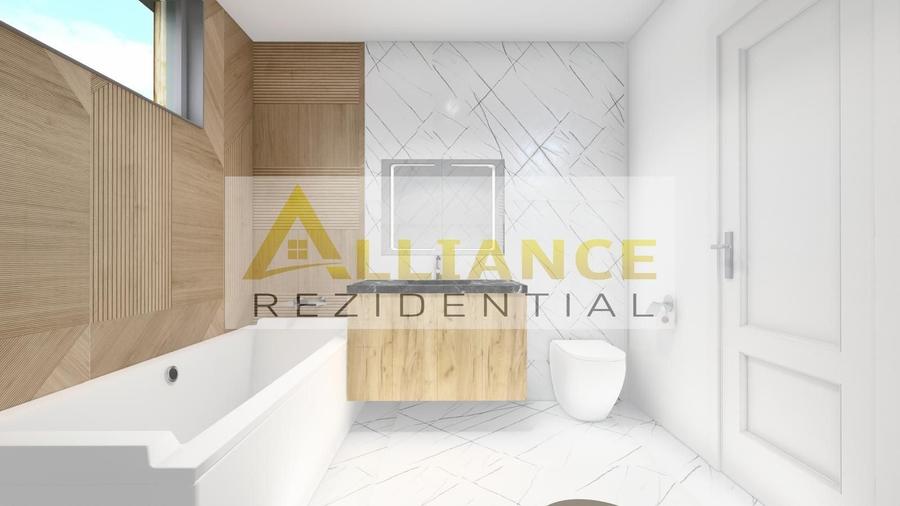 Casă individuală cu 4 camere decomandat cu Canalizare în Central
