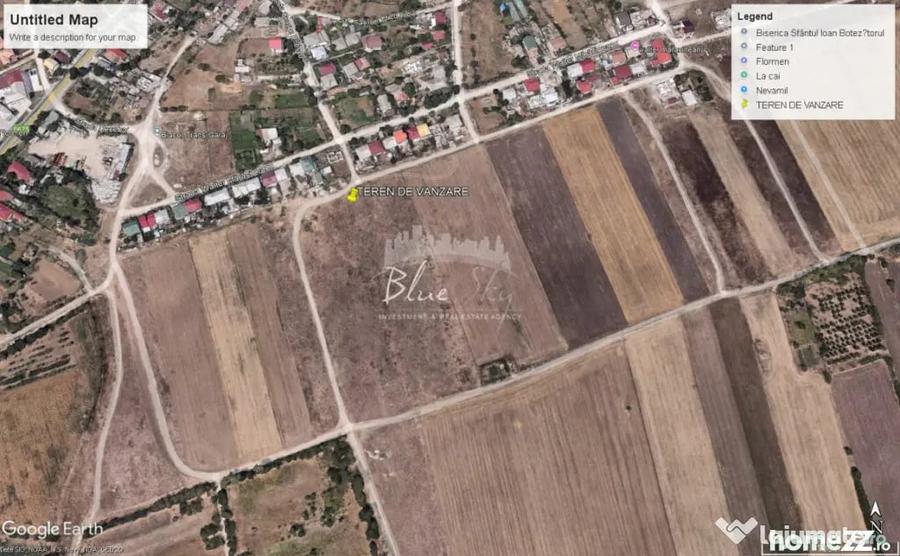 Teren de 5000 mp, în Central