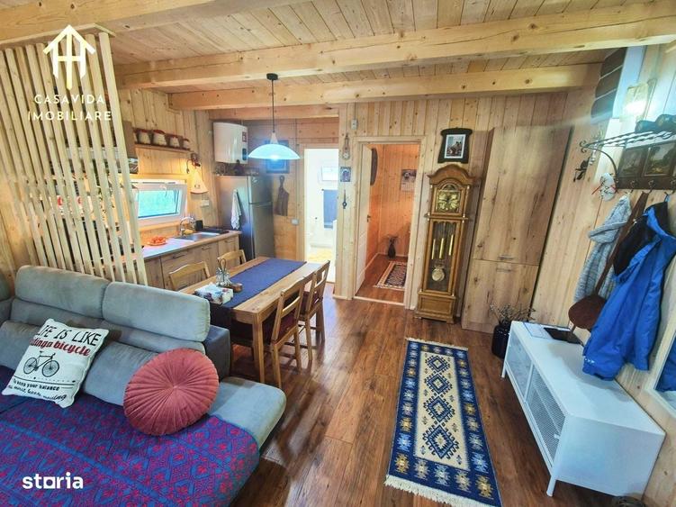 Casă cu 2 camere cu Teren 1550 Mp în Fârdea