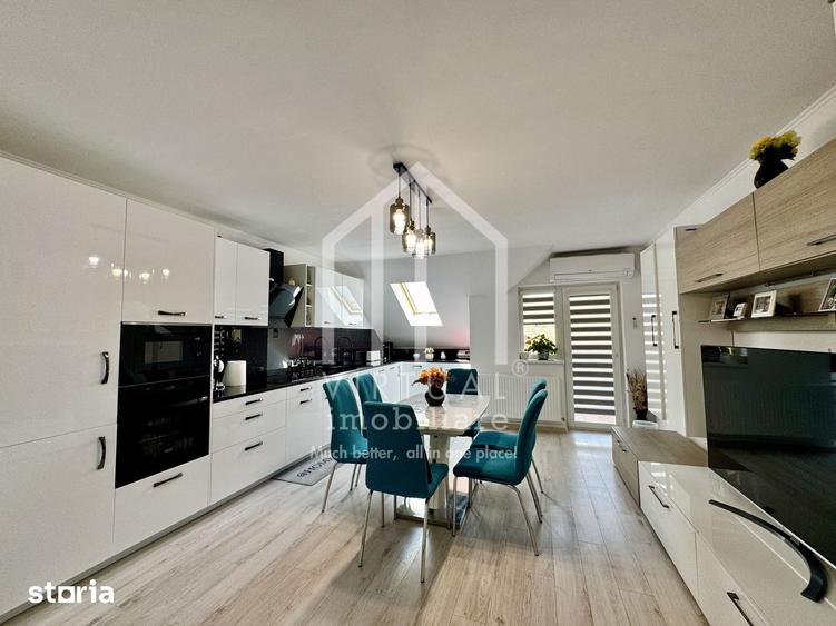Apartamet cu 3 camere, 61mp utili+2 balcoane, etaj 3, mobilat Selimbar - 15
