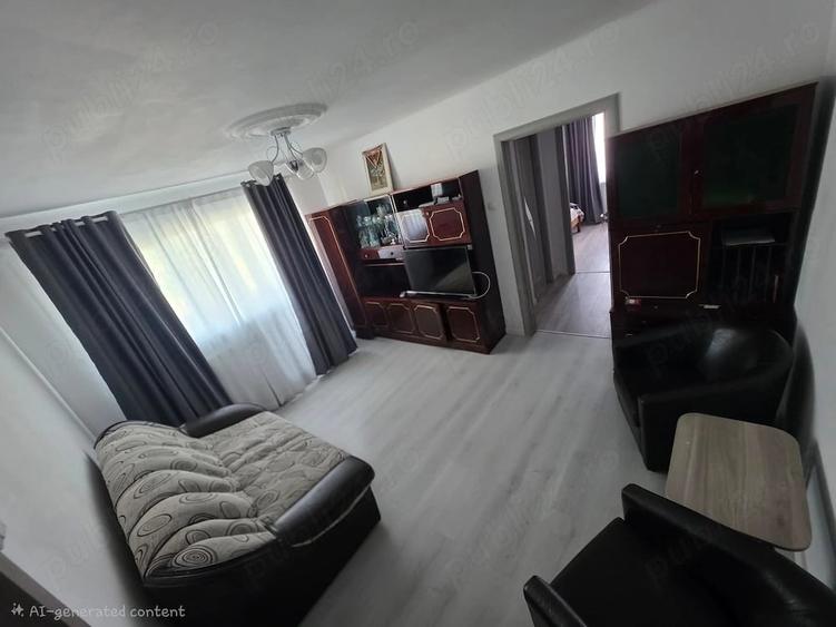 Apartament cu 2 camere semidecomandat în Splai Bahlui