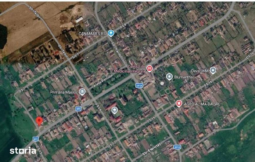 Casă cu 5 camere cu Teren 957 Mp în Mașloc