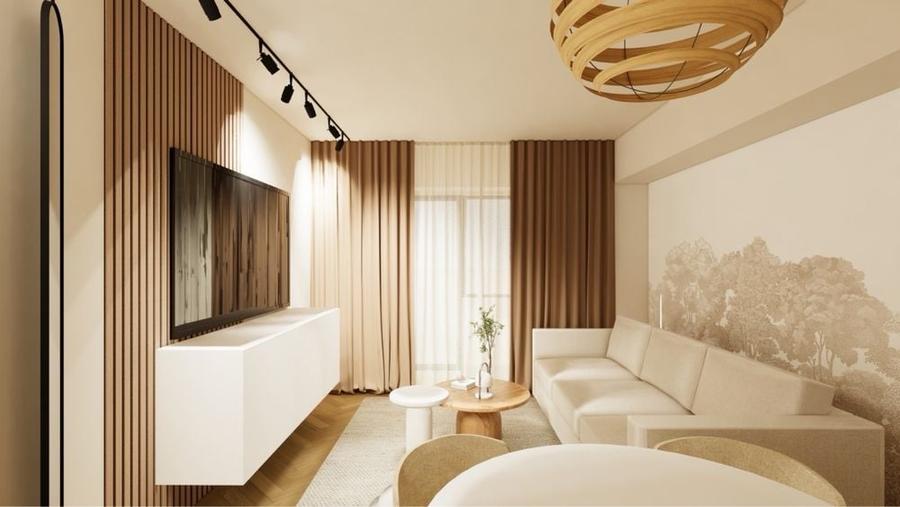 Apartament cu 3 camere decomandat în Central