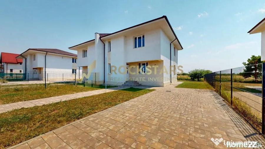 Casă cu 4 camere cu Teren 367 Mp în Brănești