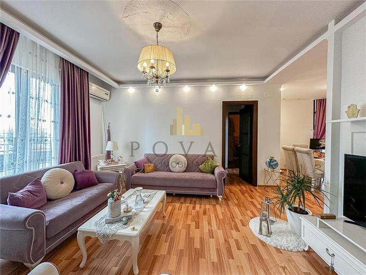 Apartament cu 4 camere semidecomandat, mobilat în Grădina Icoanei
