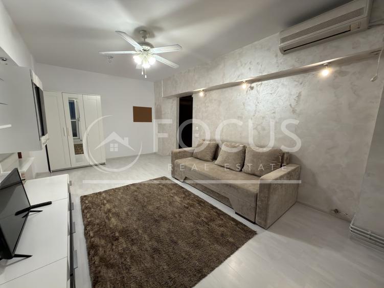 Apartament cu 3 camere semidecomandat, mobilat în Obor