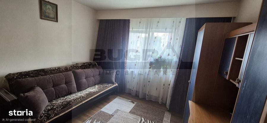 Apartament 2 camere, 50 mp + balcon, etaj intermediar, zona Plopilor - 3