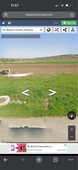 Teren de 500 mp, în Cornetu