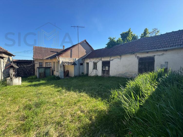 Casă individuală cu 2 camere cu Canalizare în Tinca