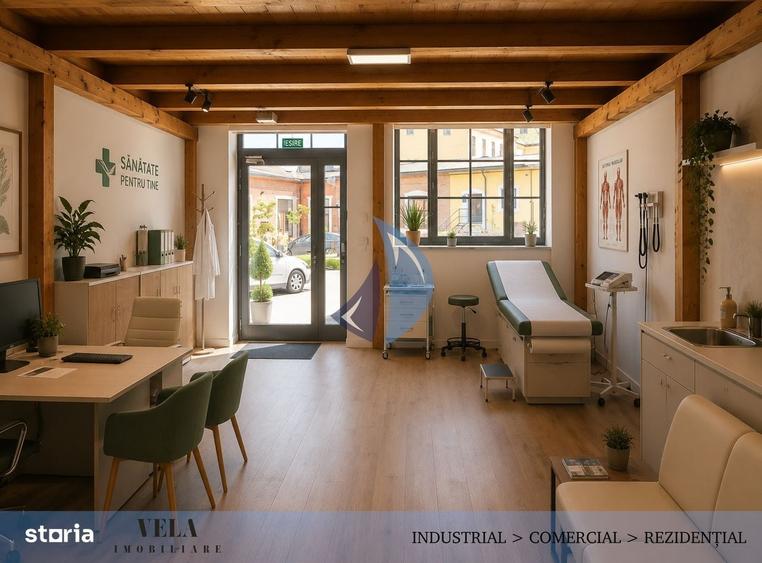 Spațiu comercial, de 40 mp, în Semicentral