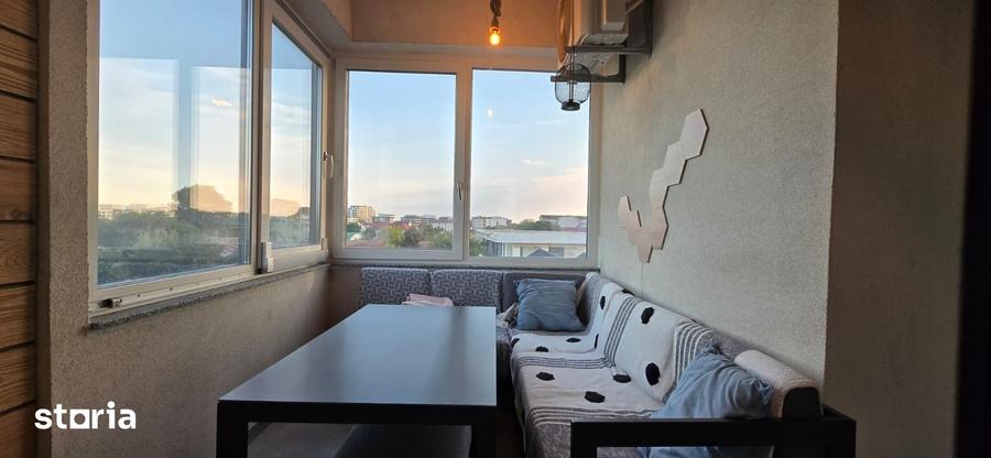 Apartament cu 2 camere semidecomandat în Central