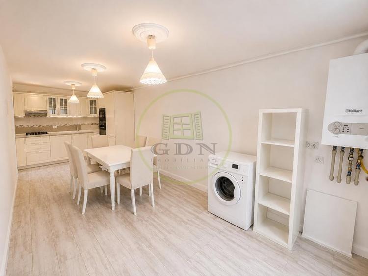 Apartament cu 3 camere semidecomandat, mobilat în Aviației