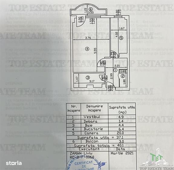 Garsonieră decomandată în Domenii