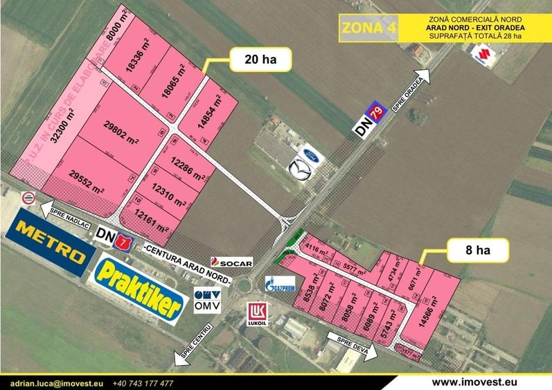 Teren Construcții intravilan de 200000 mp, în Grădiște