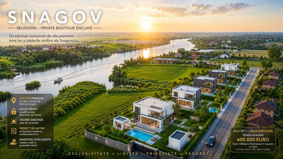 Casă individuală cu 5 camere cu Piscina în Snagov