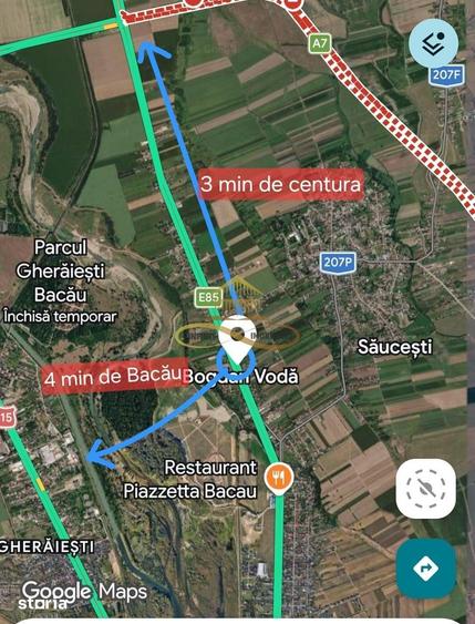 Spațiu comercial, de 700 mp, în Săucești