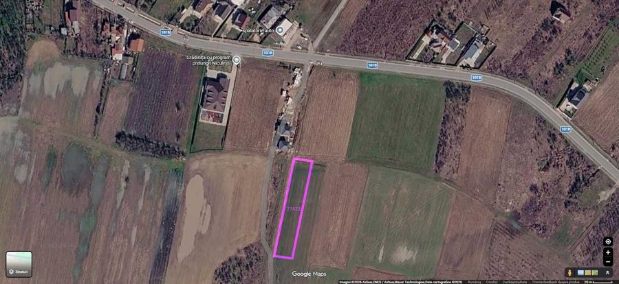 Teren intravilan 2000mp, 20km fata de A0, Niculesti Dambovita - 2