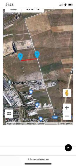 Teren de 1500 mp, în Exterior Vest