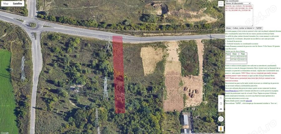 Teren de 2400 mp, în Splaiul Unirii