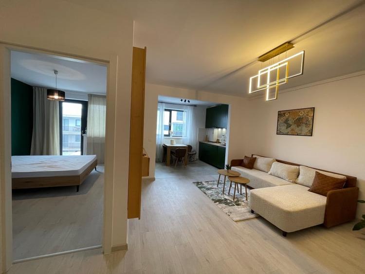 Apartament cu 2 camere semidecomandat, mobilat în Theodor Pallady