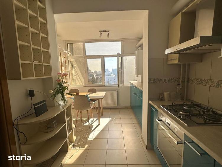 Apartament cu 3 camere decomandat, mobilat în Aviatorilor