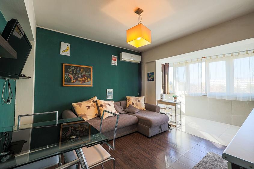 Apartament cu 2 camere decomandat, mobilat în P-ța Spitalului