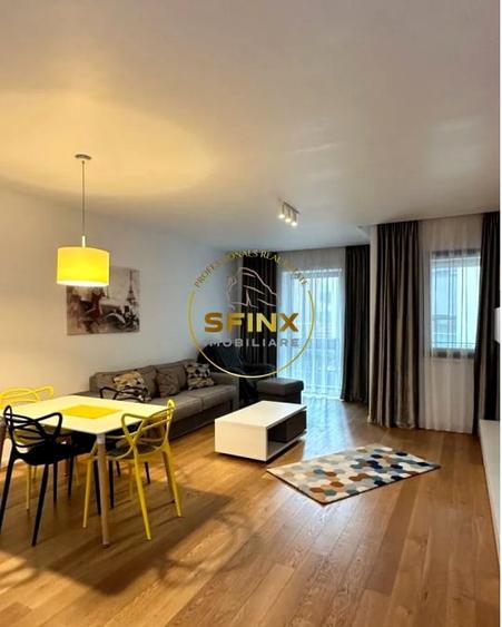 Apartament cu 2 camere decomandat, mobilat în Herăstrău