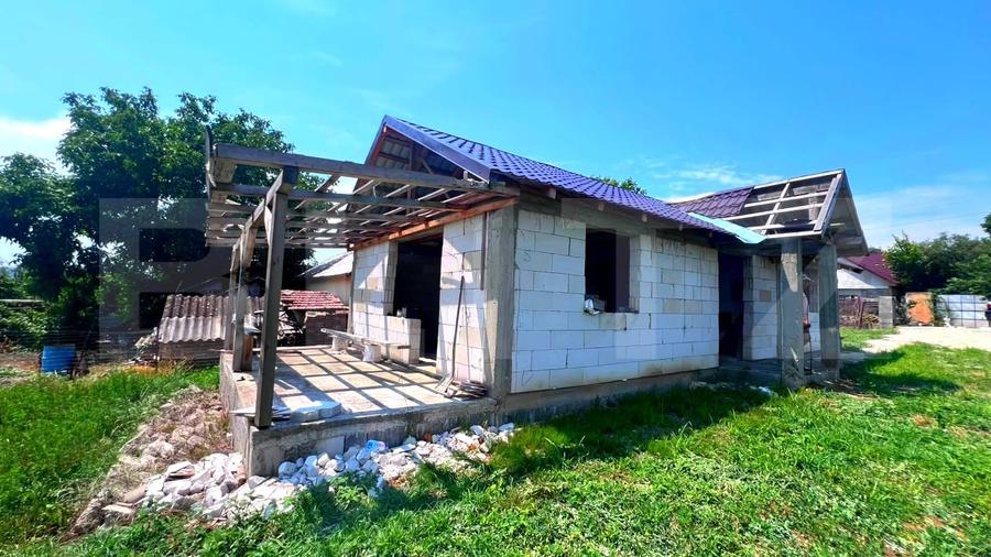 Casă individuală cu 3 camere cu Teren 425 Mp în Cricău
